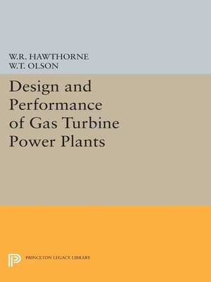 cover image of Design and Performance of Gas Turbine Power Plants